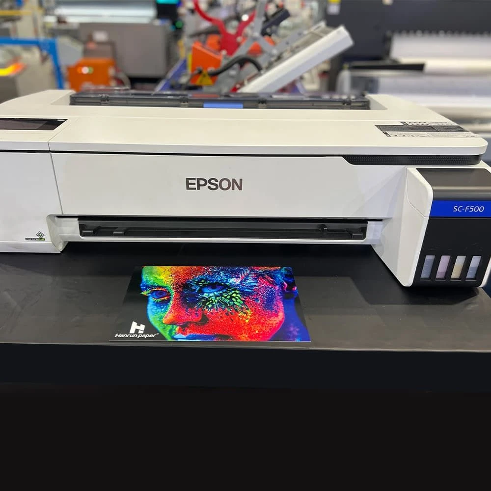 Papier de sublimation sec extr&ecirc;mement instantan&eacute; 100gsm Epsn