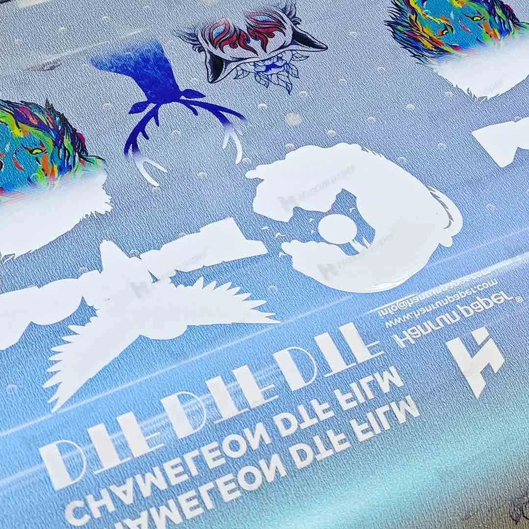 Film DTF cam&eacute;l&eacute;on