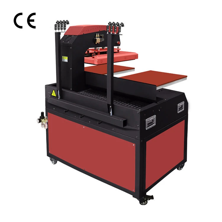 Presse &agrave; chaud pneumatique &agrave; double station PRO-F6040-2