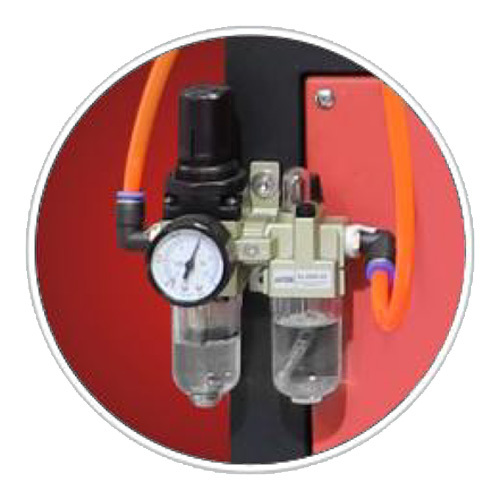 Presse à chaud pneumatique à double station PRO-F6040-2