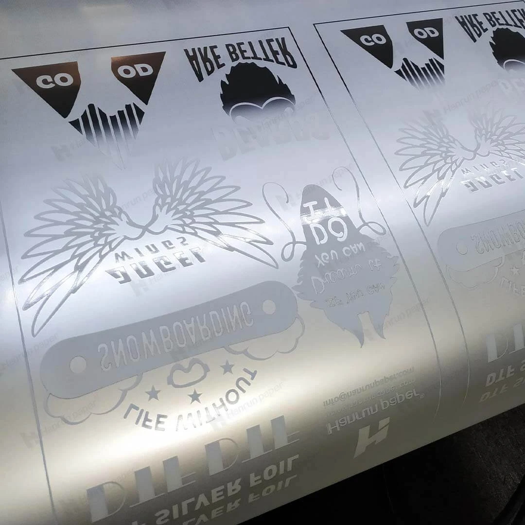 Feuille d'argent DTF