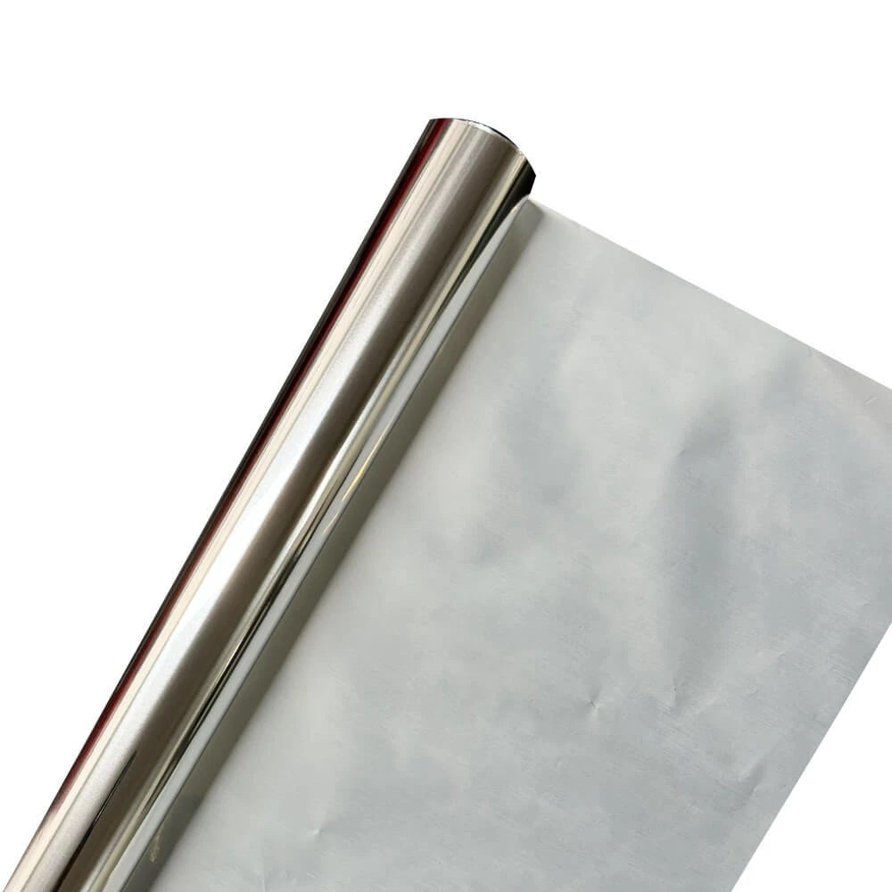 Feuille d'estampage &agrave; chaud m&eacute;tallique argent&eacute;e