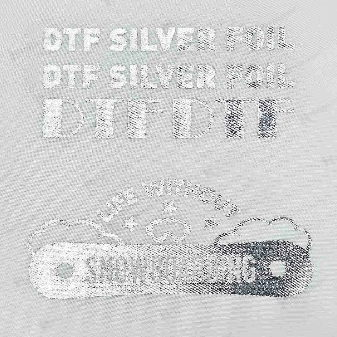 Feuille d'argent DTF