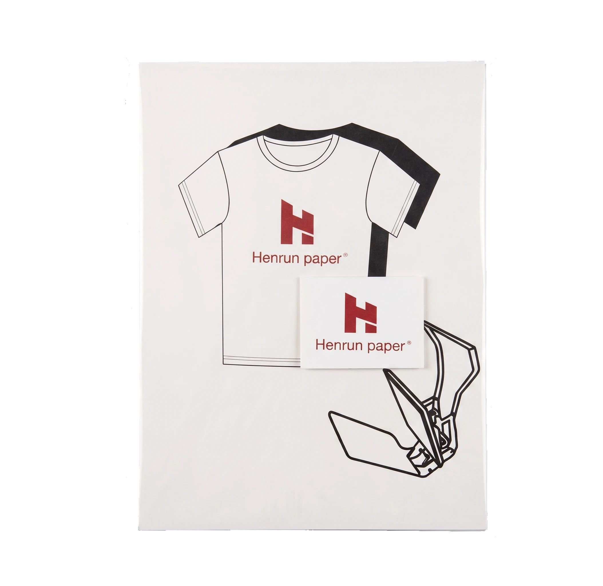 Papier transfert pour T-shirt l&eacute;ger &agrave; jet d'encre 2.0