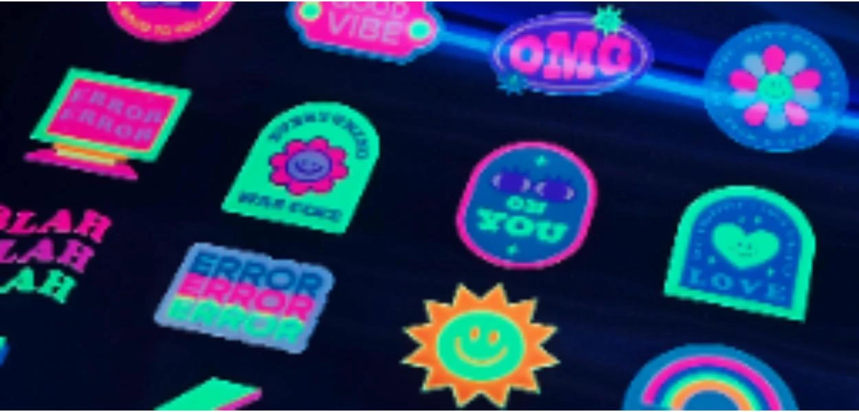 Impression UV | Comment cr&eacute;er des autocollants n&eacute;on fluorescents UV