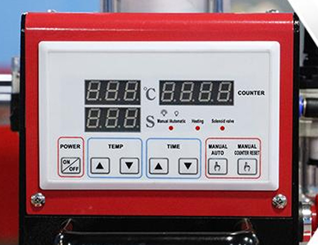 Presse à chaud pneumatique à double station EVO-F6040-2