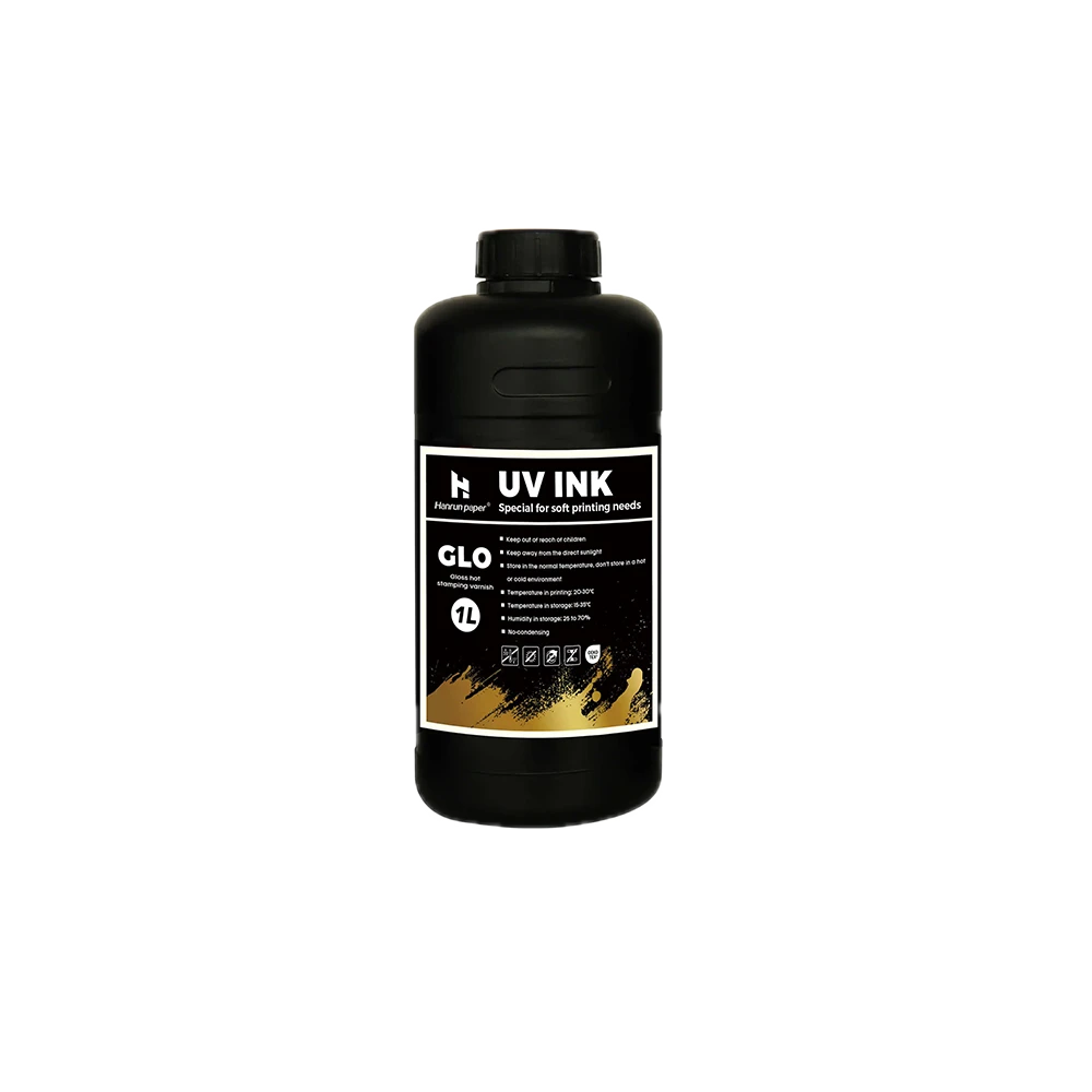 Encre brillante d'estampage &agrave; chaud UV