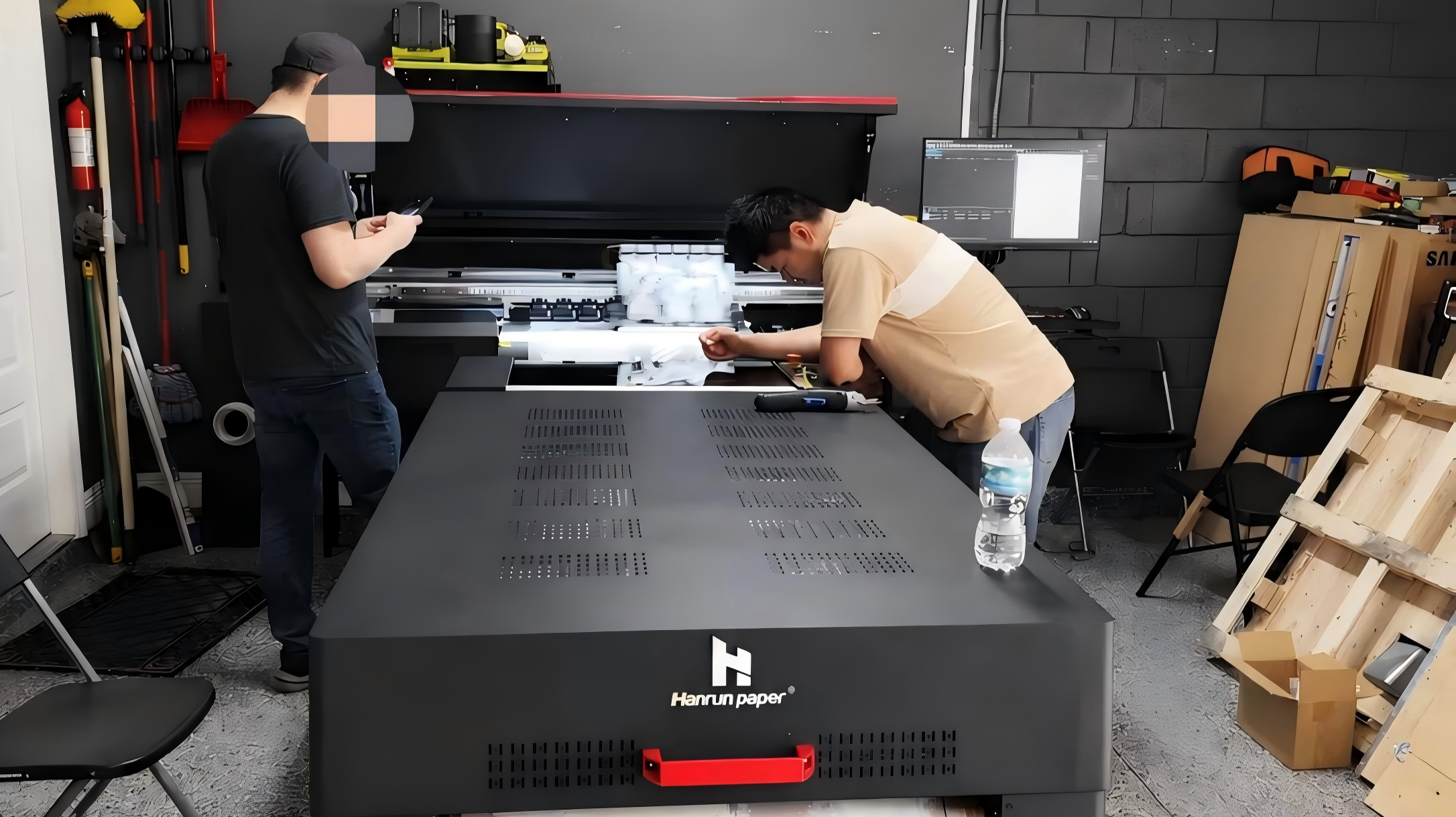 Service après-vente des équipements d'impression numérique Hanrun : assistance technique professionnelle et réseau de service mondial
