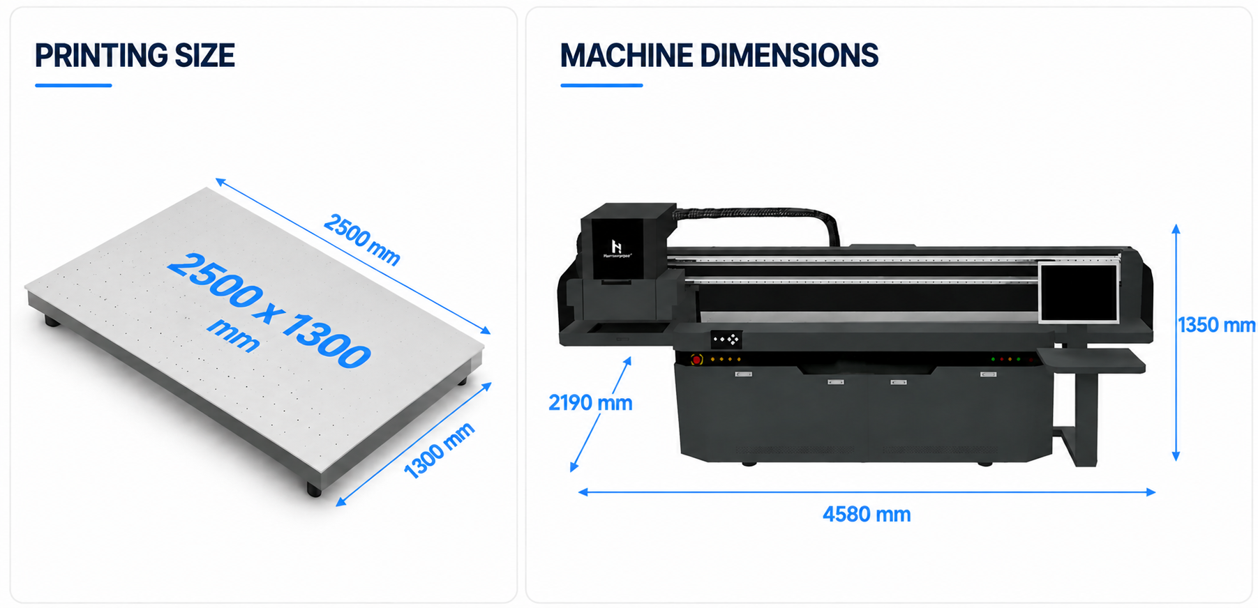 Imprimante à plateau grand format UV-H2513